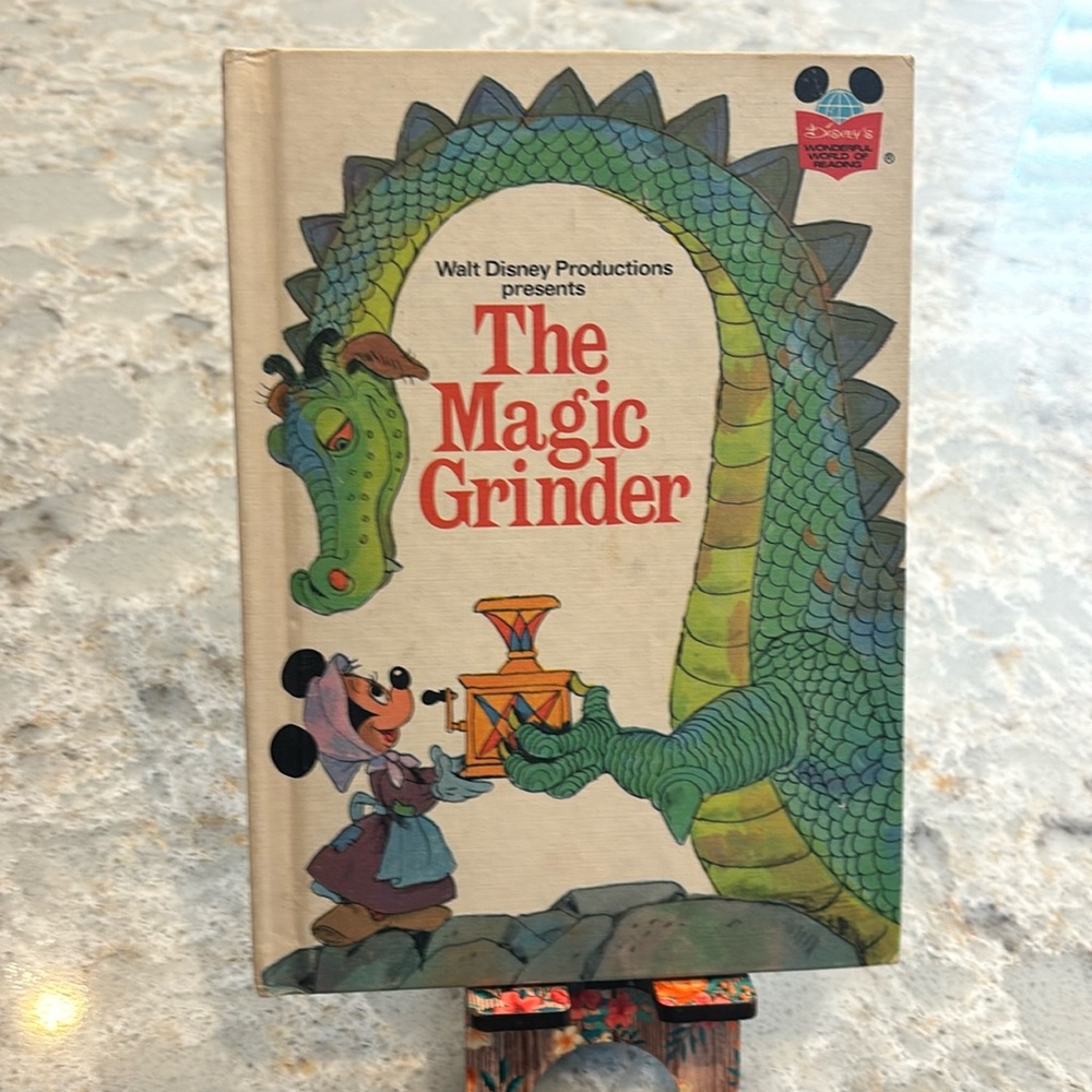 Walt Disney Production: The Magic Grinder children’s reading book